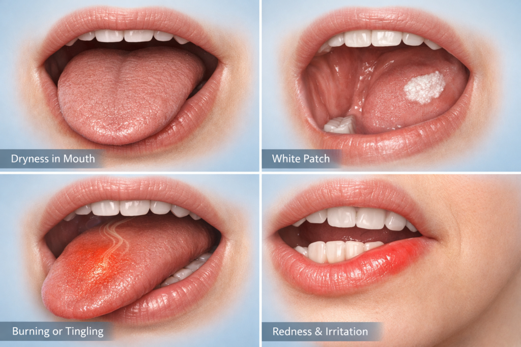 20260220 1746 oral discomfort illustration simple compose 01khxfnxp9e6rtzt8saqmdqrmj